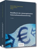Cover: Handbuch der steueroptimalen Unternehmensfinanzierung - Sch&auml;ffer-Poeschel