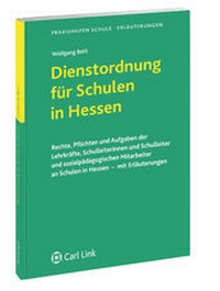 Abbildung von: Dienstordnung für Schulen in Hessen - Carl Link Verlag