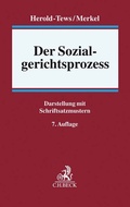 Cover: Der Sozialgerichtsprozess - C.H.BECK