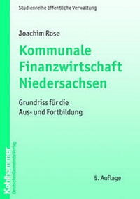 Bild: Kommunale Finanzwirtschaft Niedersachsen - Deutscher Gemeindeverlag