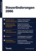Cover: Steuer&auml;nderungen 2006 - Haufe-Lexware