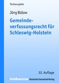 Cover: Gemeindeverfassungsrecht f&uuml;r Schleswig-Holstein - Deutscher Gemeindeverlag