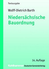 Abbildung von: Niedersächsische Bauordnung - Deutscher Gemeindeverlag