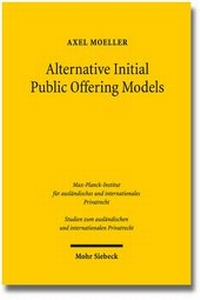 Abbildung von: Alternative Initial Public Offering Models - Mohr Siebeck