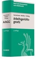 Cover: Arbeitsgerichtsgesetz: ArbGG - C.H.BECK