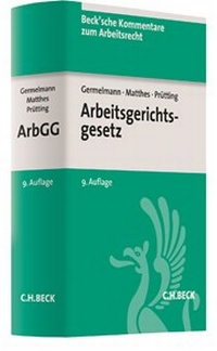Abbildung von: Arbeitsgerichtsgesetz: ArbGG - C.H.BECK
