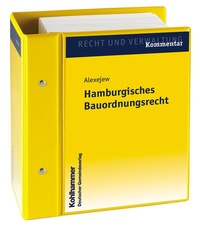 Abbildung von: Hamburgisches Bauordnungsrecht - Deutscher Gemeindeverlag