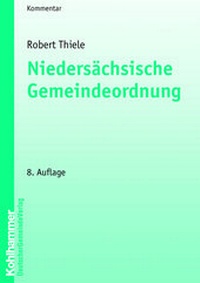 Bild: Niedersächsische Gemeindeordnung - Deutscher Gemeindeverlag