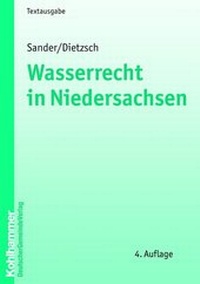Abbildung von: Wasserrecht in Niedersachsen - Deutscher Gemeindeverlag