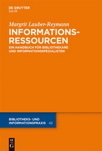 Abbildung von: Informationsressourcen - De Gruyter Saur