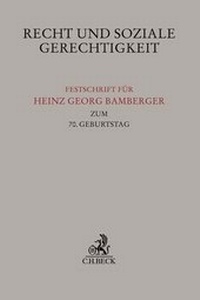 Abbildung von: Recht und soziale Gerechtigkeit - C.H.BECK
