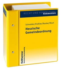 Abbildung von: Hessische Gemeindeordnung - Deutscher Gemeindeverlag