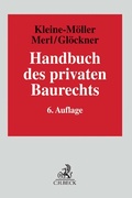Cover: Handbuch des privaten Baurechts - C.H.BECK