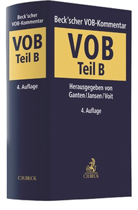 Abbildung von: Beck'scher VOB-Kommentar - VOB Teil B - C.H.BECK
