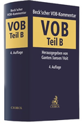 Cover: Beck'scher VOB-Kommentar - VOB Teil B - C.H.BECK