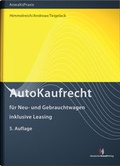 Cover: AutoKaufRecht - Deutscher Anwaltverlag