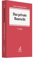 Cover: Das private Baurecht - C.H.BECK