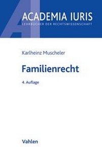 Abbildung von: Familienrecht - Vahlen