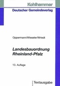 Bild: Landesbauordnung Rheinland-Pfalz - Deutscher Gemeindeverlag