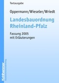 Bild: Landesbauordnung Rheinland-Pfalz - Deutscher Gemeindeverlag