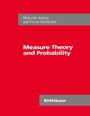 Cover: Measure Theory and Probability - Birkhauser Boston Inc