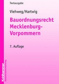 Abbildung von: Bauordnungsrecht Mecklenburg-Vorpommern - Deutscher Gemeindeverlag
