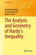 Cover: The Analysis and Geometry of Hardy's Inequality - Springer