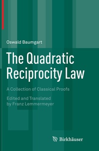 Abbildung von: The Quadratic Reciprocity Law - Birkhäuser