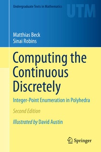 Enlarge image Cover: Computing the Continuous Discretely - Springer
