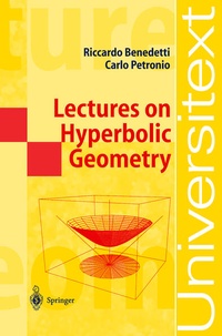 Enlarge image Cover: Lectures on Hyperbolic Geometry - Springer