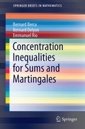 Cover: Concentration Inequalities for Sums and Martingales - Springer