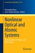 Cover: Nonlinear Optical and Atomic Systems - Springer
