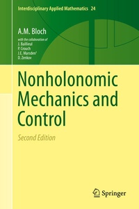 Enlarge image Cover: Nonholonomic Mechanics and Control - Springer