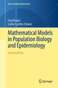 Cover: Mathematical Models in Population Biology and Epidemiology - Springer