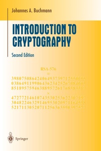 Abbildung von: Introduction to Cryptography - Springer