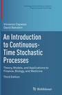 Cover: An Introduction to Continuous-Time Stochastic Processes - Birkhauser Boston Inc