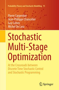 Enlarge image Cover: Stochastic Multi-Stage Optimization - Springer