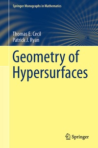 Enlarge image Cover: Geometry of Hypersurfaces - Springer