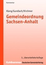 Cover: Gemeindeordnung Sachsen-Anhalt - Deutscher Gemeindeverlag