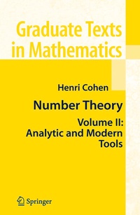 Enlarge image Cover: Number Theory - Springer