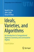Cover: Ideals, Varieties, and Algorithms - Springer