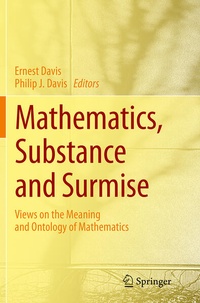 Enlarge image Cover: Mathematics, Substance and Surmise - Springer