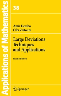 Enlarge image Cover: Large Deviations Techniques and Applications - Springer