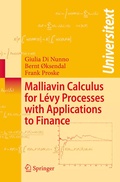 Cover: Malliavin Calculus for L&eacute;vy Processes with Applications to Finance - Springer