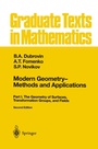 Cover: Modern Geometry - Methods and Applications - Springer