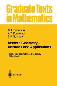 Enlarge image Cover: Modern Geometry- Methods and Applications - Springer