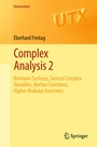 Cover: Complex Analysis 2 - Springer