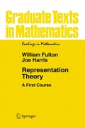 Cover: Representation Theory - Springer