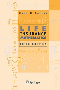 Enlarge image Cover: Life Insurance Mathematics - Springer
