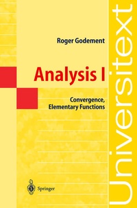 Enlarge image Cover: Analysis I - Springer